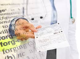 NJ Prescription forgery Charge Attorney